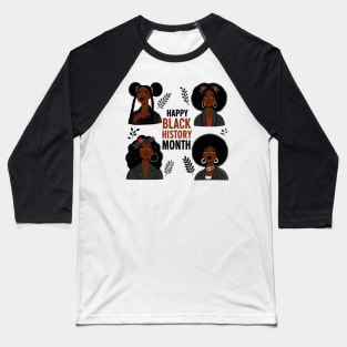 Black History Month Baseball T-Shirt